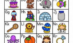 Printable Abc Alphabet Chart